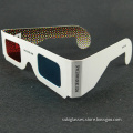 Cardboard paper 3D glasses red blue 3d movie paper glasses